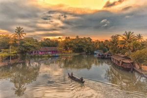 Back,Waters,,Kerala,View